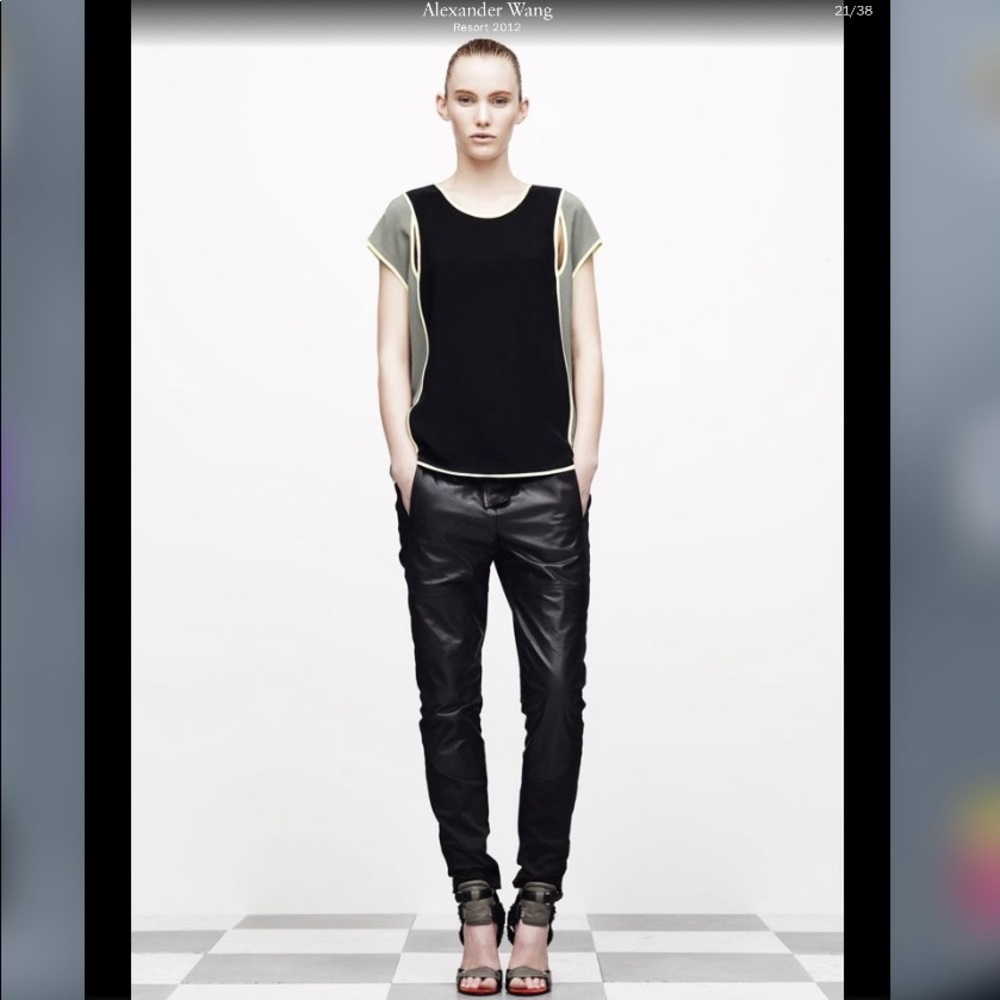 SOLD Alexander Wang Resort 2012 Silk Top